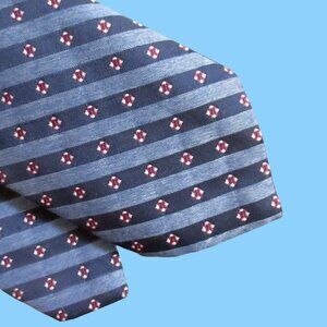 Vintage 1970s NECKTIE  FAT 3" Wide 54" TIE TEX TAN WESTERN STRIPE